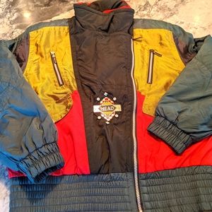 Worn one ski trip, vintage ski jacket